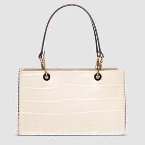 Staud Cream Gemma Bag